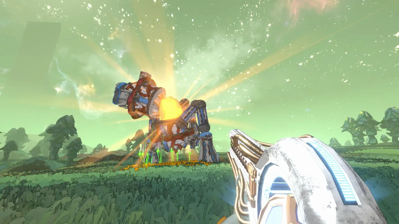 Mycopunk official gameplay screenshot: guides section