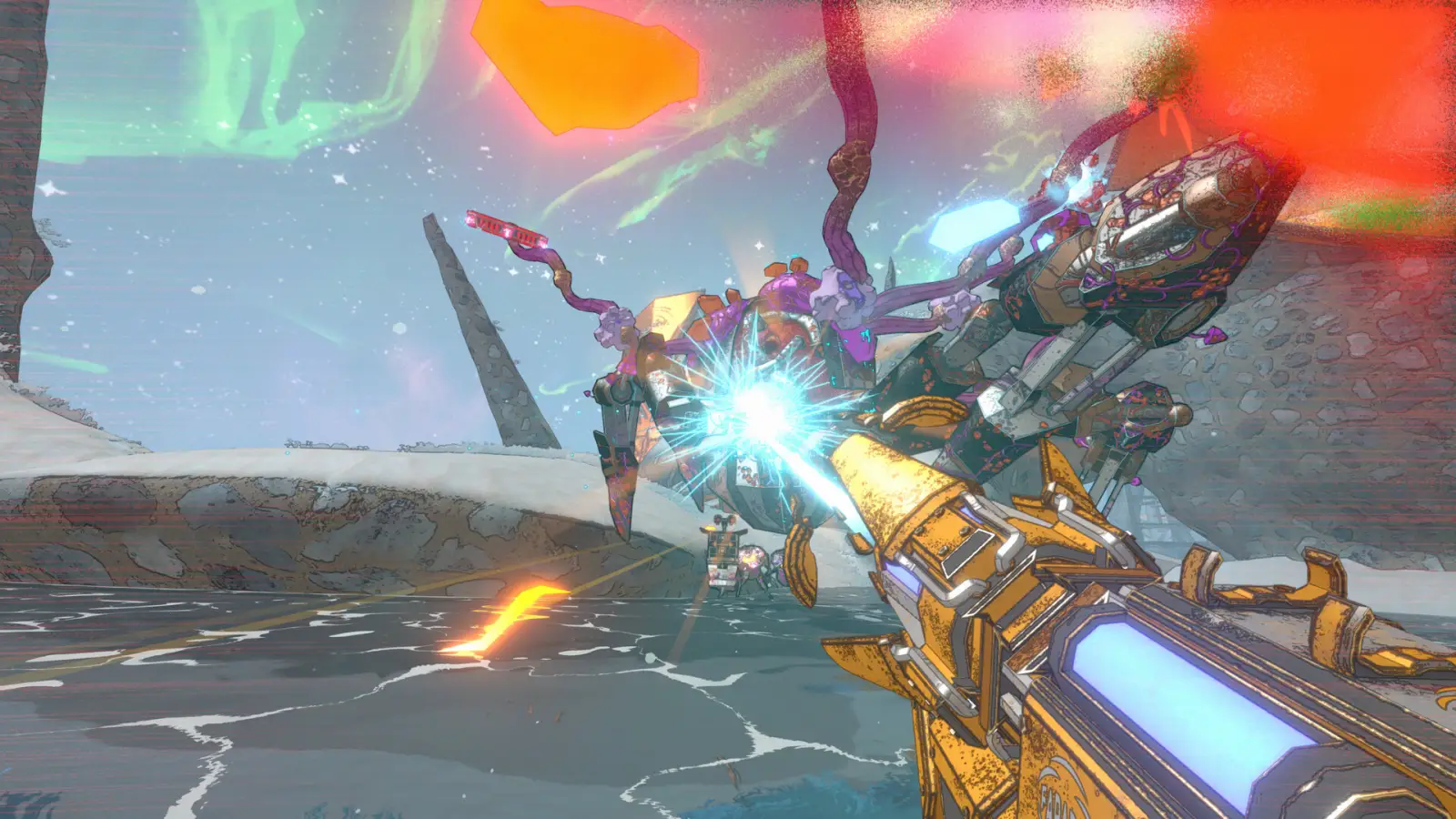 Mycopunk Steam screenshot of combat in the field