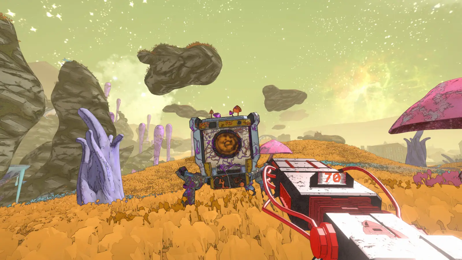 Mycopunk official gameplay screenshot: weapons section
