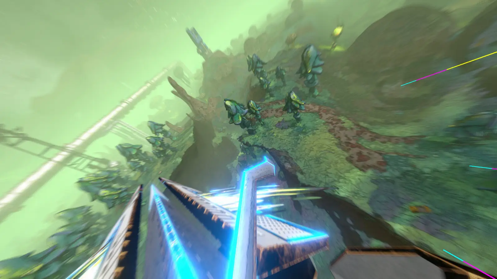 A Mycopunk weapon from the Steam screenshots